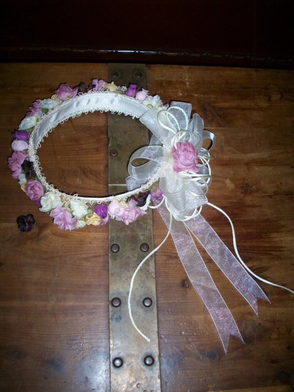 Flower Garland renaissance Head Band Garland Boho Hair Band Crown Kids One Size